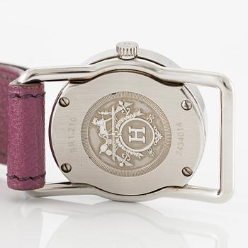 Hermès, "Barenia Rondo", armbandsur, 28 mm.