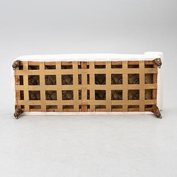 Chaise longue, late 19th century.