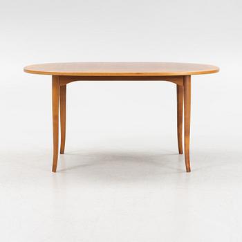 Carl Malmsten, a 'Ovalen' coffee table, Åfors Möbelfabrik, second half of the 20th century.