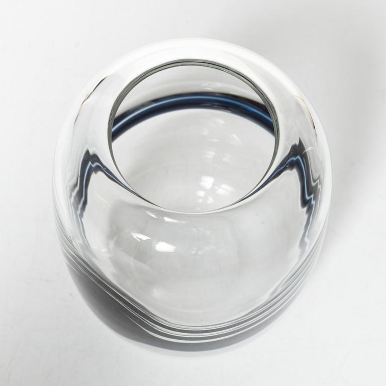 Timo Sarpaneva, vas, glas, "Blues", Finland, signerad.