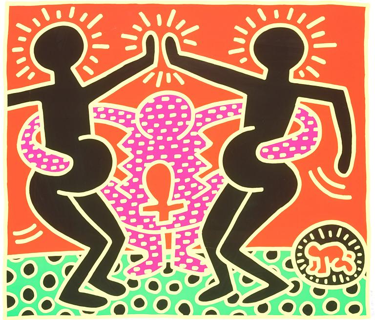 Keith Haring, Untitled, ur: "Untitled 1-5".
