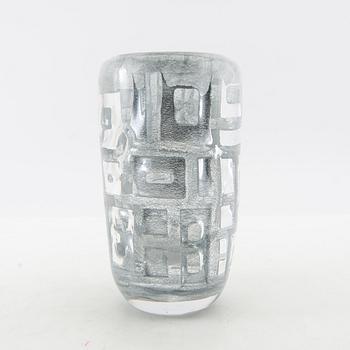 Vicke Lindstrand, vase, glass, Kosta.