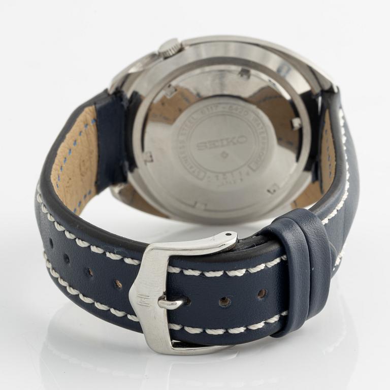 Seiko, Navigator, wristwatch, 41 mm.
