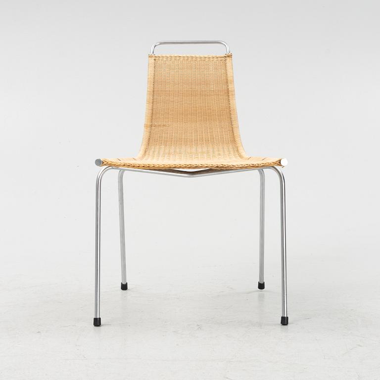 Poul Kjaerholm, a model PK-1 chair, probably from E Kold Christensen.