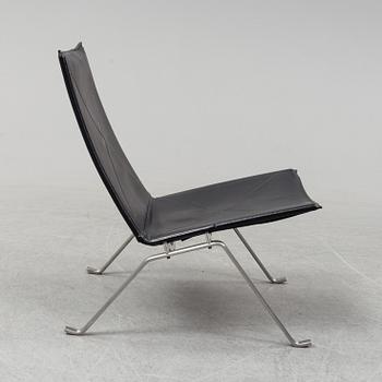 POUL KJAERHOLM, a 'PK22' easy chair, Fritz Hansen, Denmark.