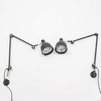 Box Architects, a pair of 'PJ 70' wall lamps, Örsjö Belysning.