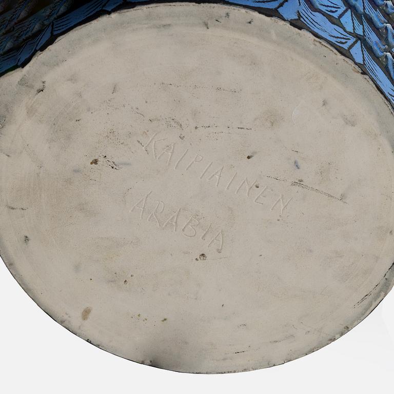 Birger Kaipiainen, skulptur / bukett, signerad Kaipiainen Arabia.