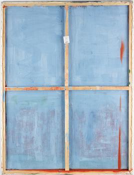 ALFRED BOMAN, Mixed media (acrylic, adhesive emulsion, spray paint and oil)/canvas.