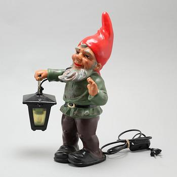 A garden gnome from Heissner in Germany, second half of the 20th century.