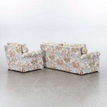 ARNE NORELL, Couch and easy chair, second half of the 20th century.