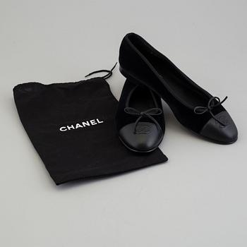 A pair of Ballerina shoes by Chanel, size 41,5.