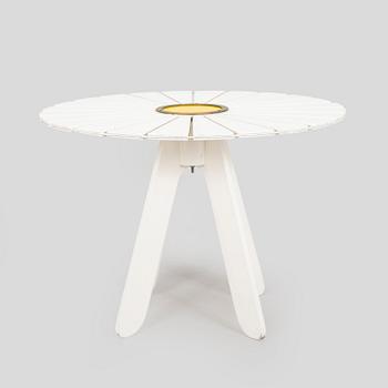 Alvar & Aino Aalto, trädgårdsgrupp, 5 delar, "Aurinko"-serien, O.Y. Huonekalu- ja Rakennustyötehdas A.B. 1957.