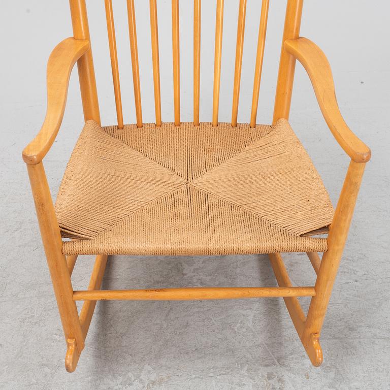Hans J Wegner, gungstol, "J16", 1900-talets mitt.