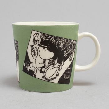 A Moomon mug, porcelain, Arabia, Finland, 1990-92.