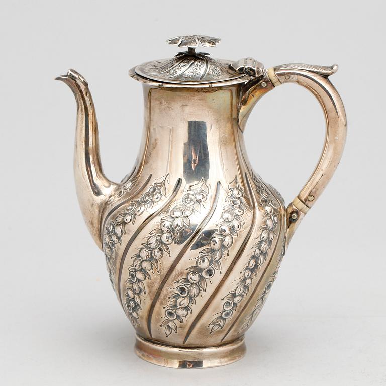TEDOSA, silver, troligen Simon Rosenau, Hanau, Tyskland, omkring 1900, vikt ca 220g.