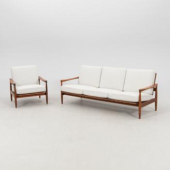 Erik Wørts, "Kolding" sofa set 2 pcs for IKEA 1960s.