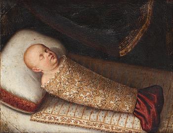 35. UNKNOWN ARTIST, 17th Century. A dead child.