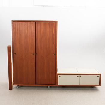 Børge Mogensen, & Grethe Meyer, cabinet/wardrobe, "The Building Cabinets of the Home", Denmark, 1960s.