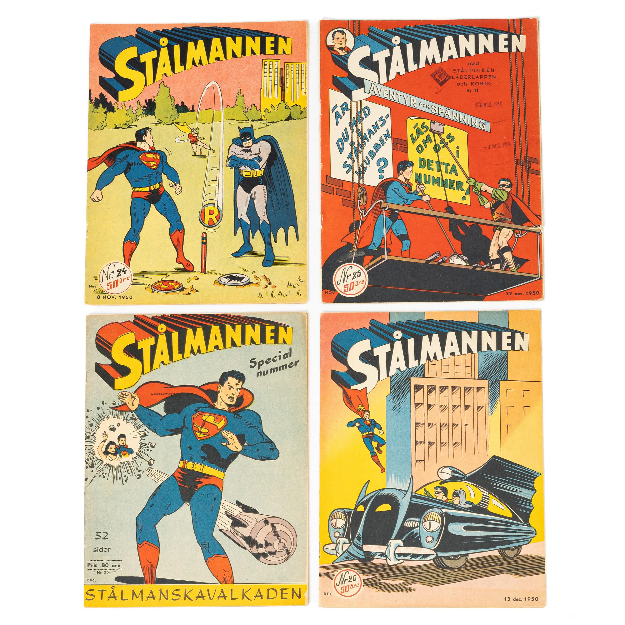 Comic books, 22, “Superman”, 1950 edition.