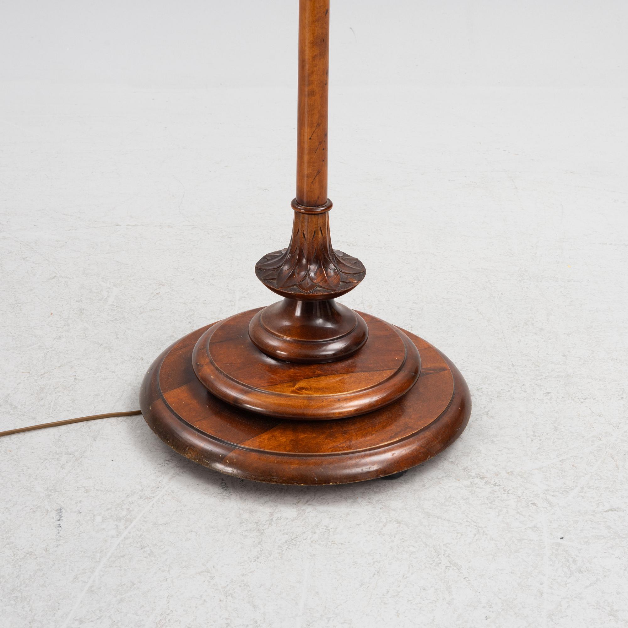 A floor lamp, 1920's/30's.