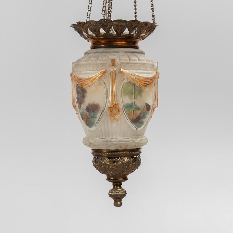 Ceiling lamp late 19th century.