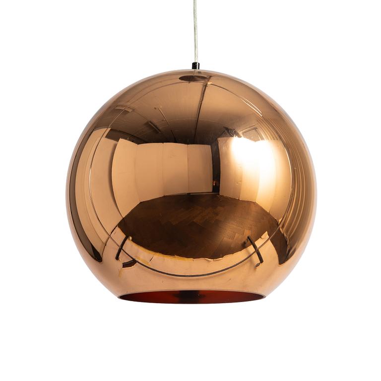 Tom Dixon, taklampa, "Copper Pendant", 2000-tal.