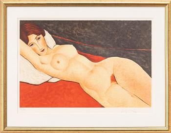 Amadeo Modigliani, After, “Nu Couché”.