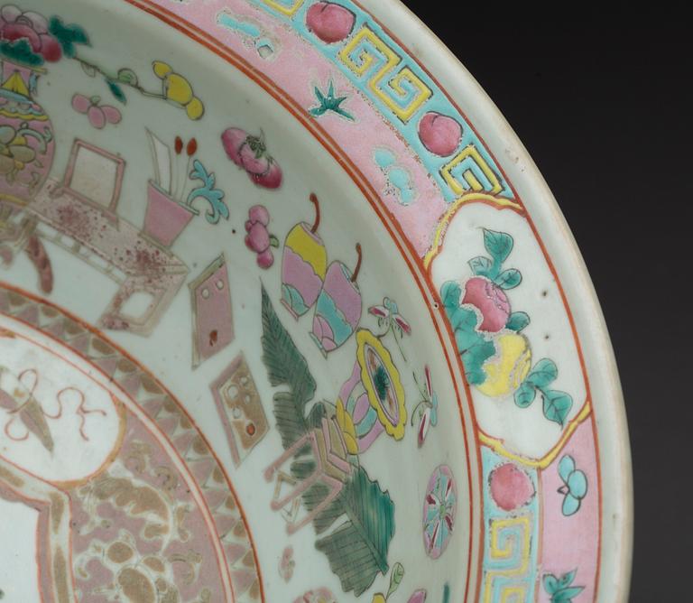 SKÅL, Kina 1800-tal, porslin.