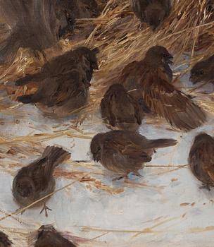 Bruno Liljefors, Sparrows.