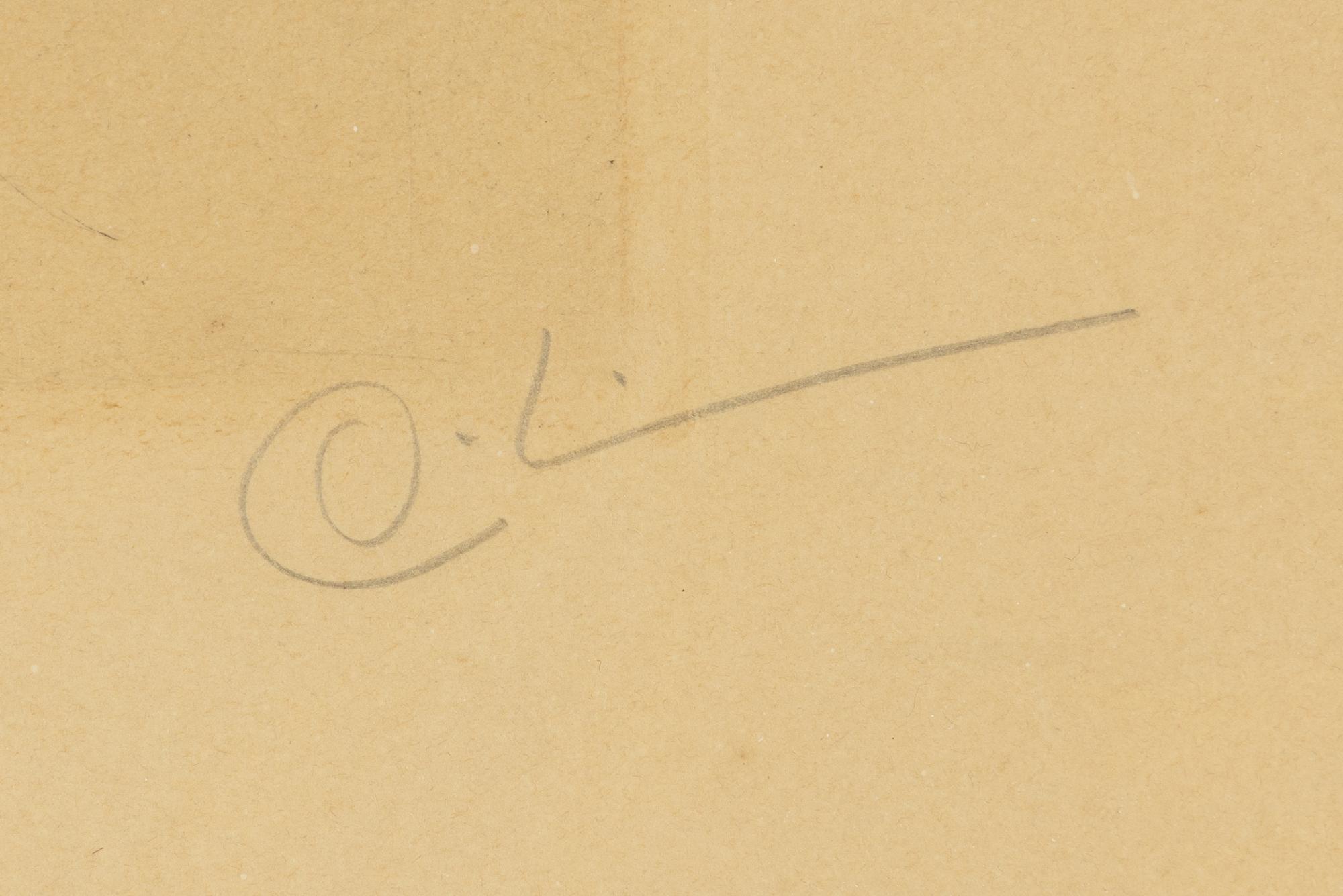 Carl Larsson, "Självporträtt".