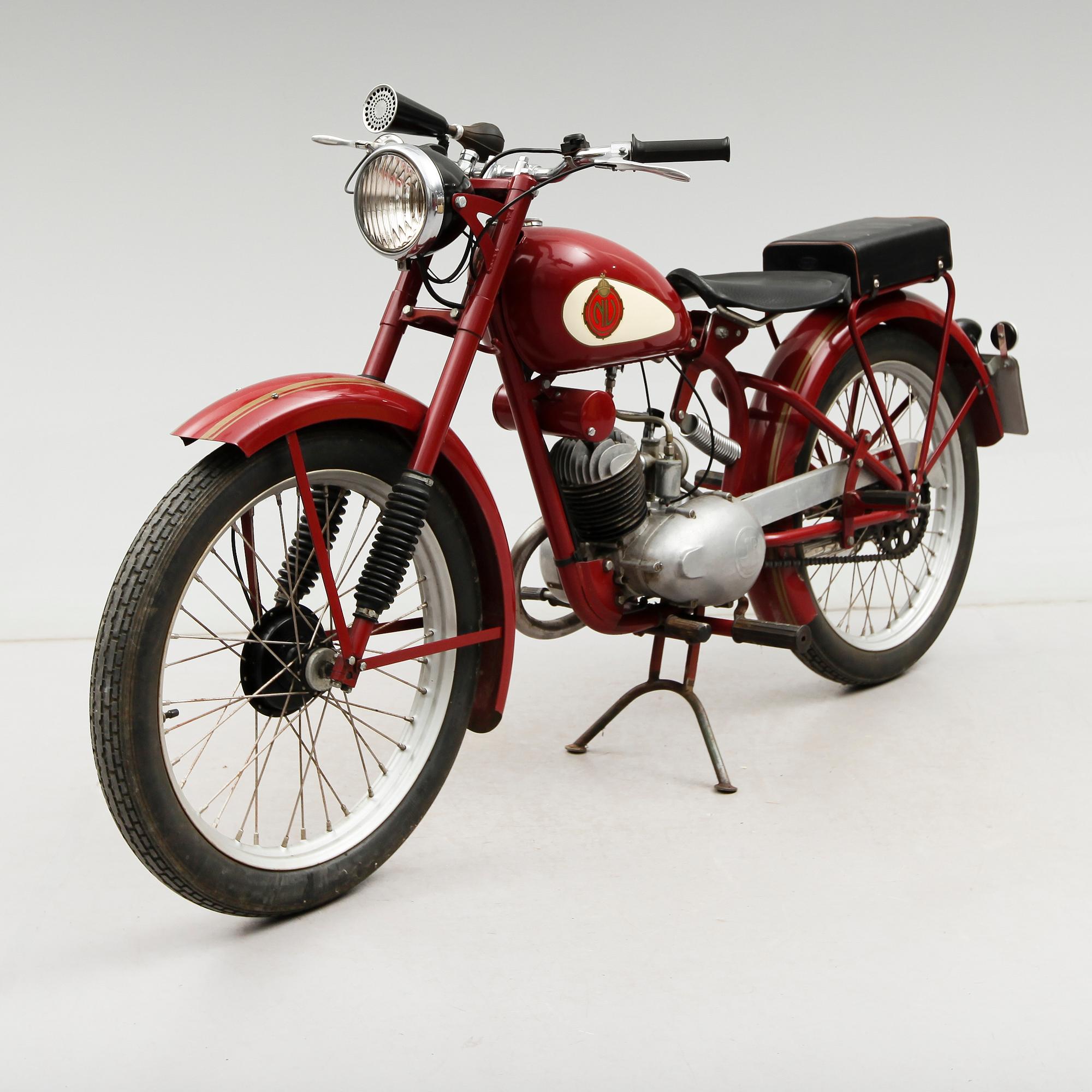 MOTORCYKEL, NV JB, Nymans Verkstäder, 1950-tal.
