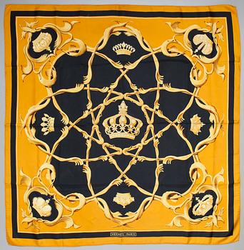 89. A Hermès silk scarf.