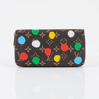 Louis Vuitton X Yayoi Kusama, plånbok, "Zippy Wallet". 2023.