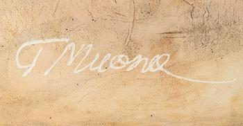 Toini Muona, a relief, Finland, 1950.