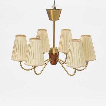 A Swedish Modern ceiling light, Bergboms, 1940's/50's.