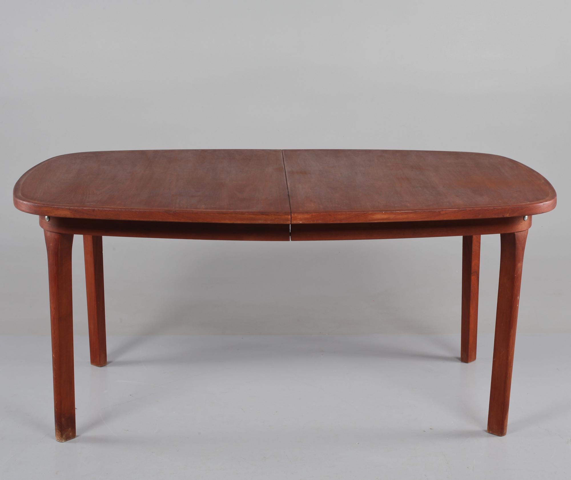 STOLAR 6 st, samt MATBORD, Danmark, 1900-talets tredje kvartal.