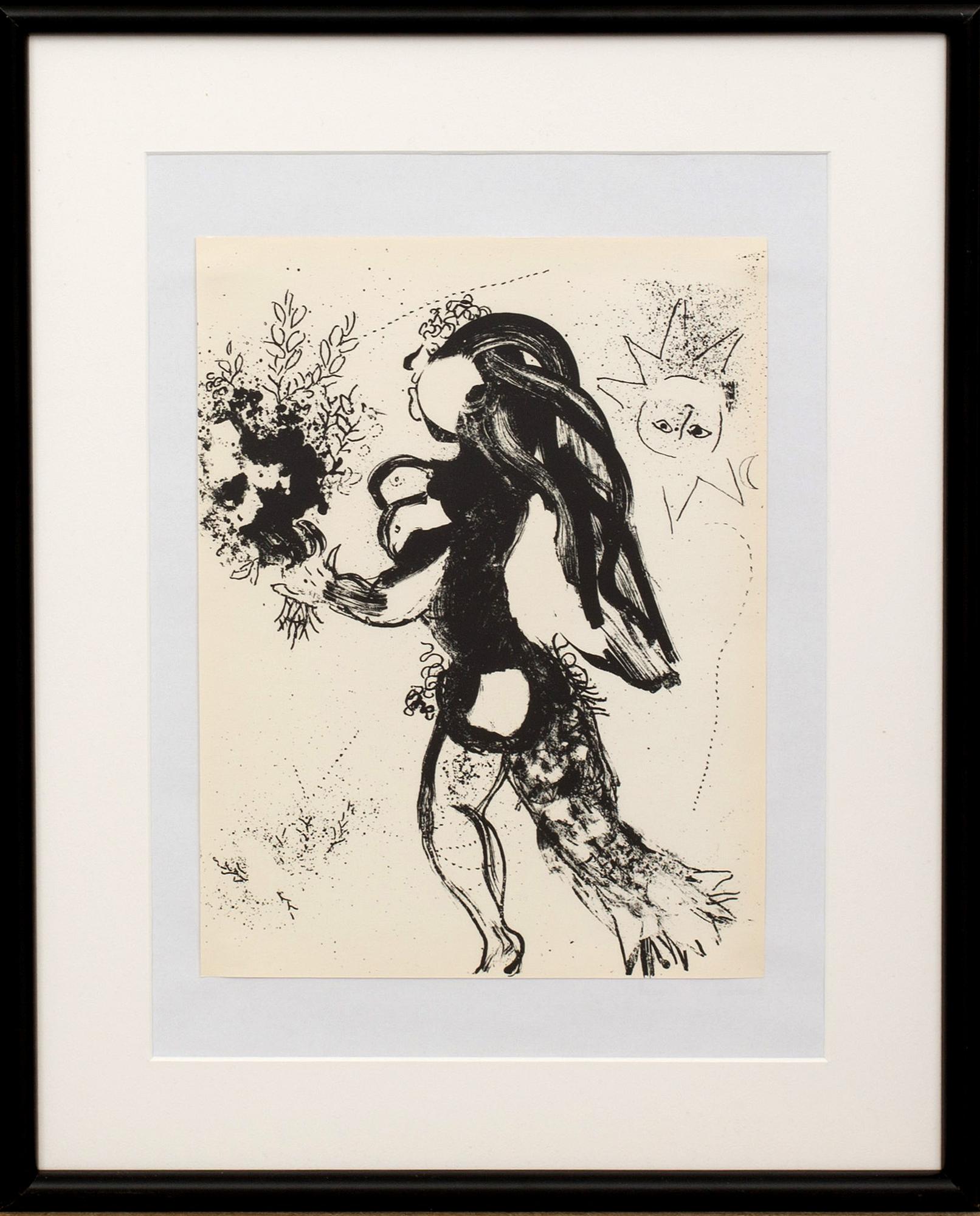 MARC CHAGALL, litografi, ur Chagall Lithographe I.