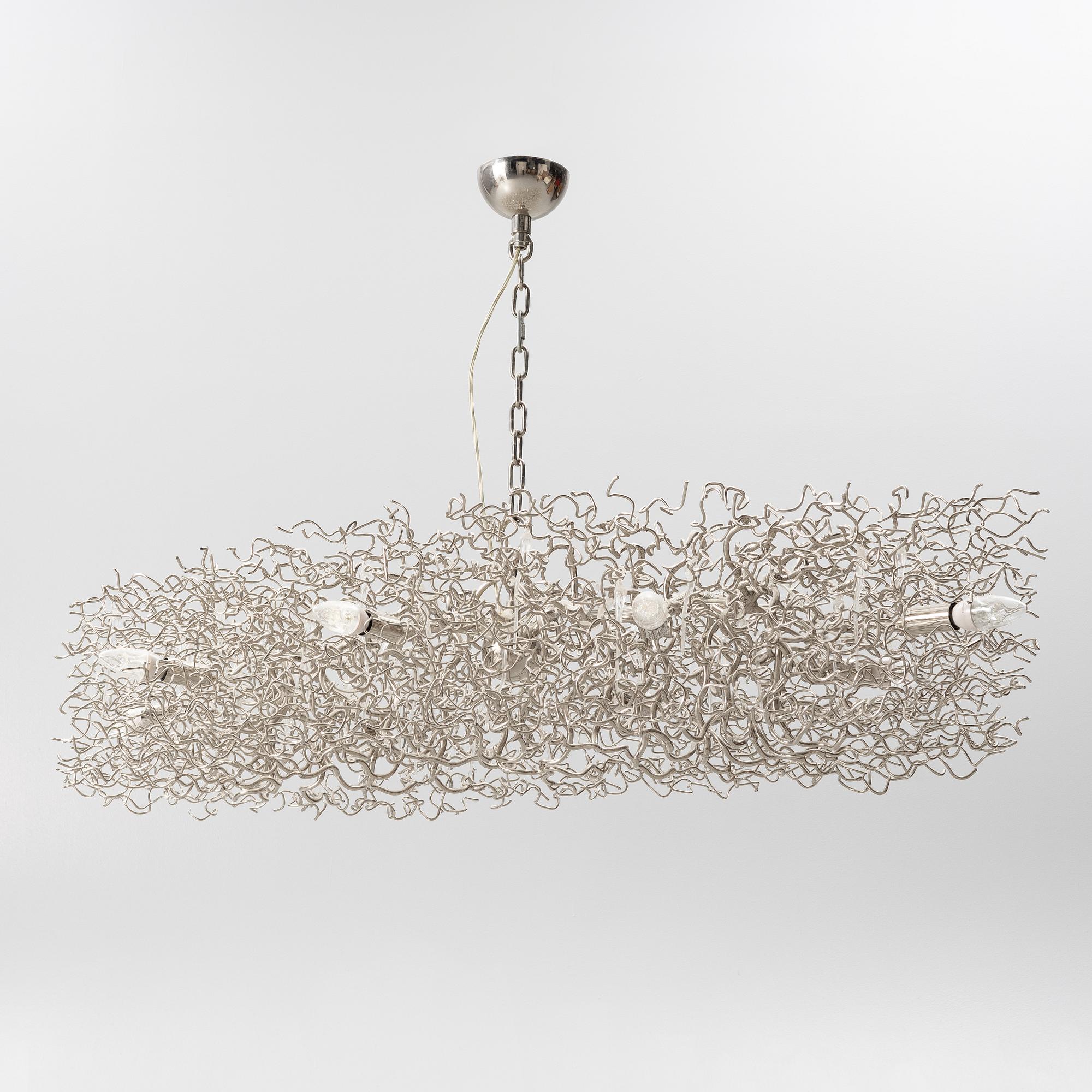 Wiliam Brand & Anette van Egmond, Chandelier, "Hollywood", Brand van Egmond, Netherlands.