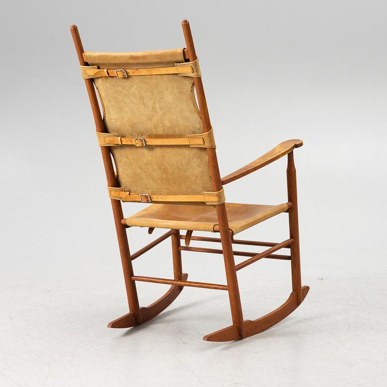 Rocking chair, probably Denmark, 1950s/60s.