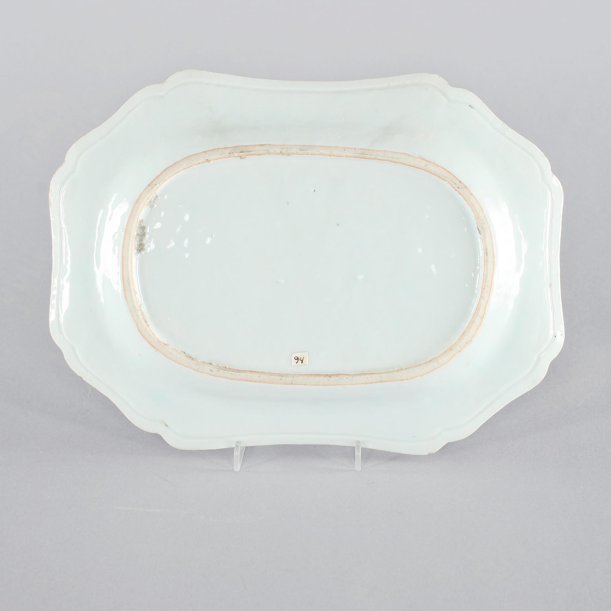FAT, porslin, Kina, 1700-tal.