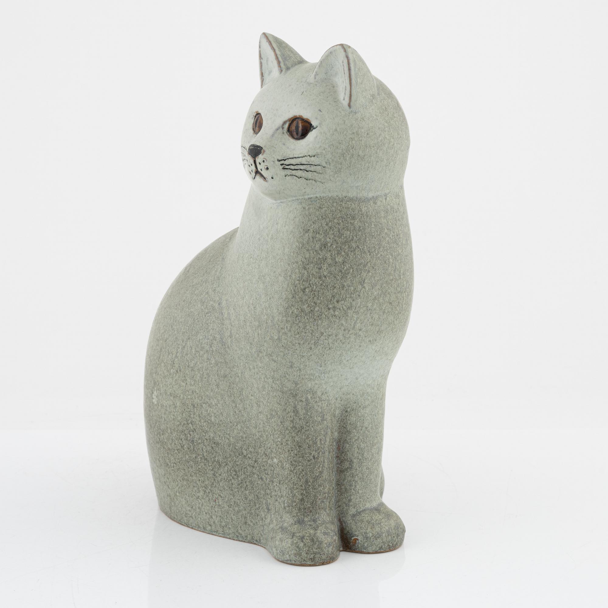 Lisa Larson, figurin, stengods, "Murre", omärkt.