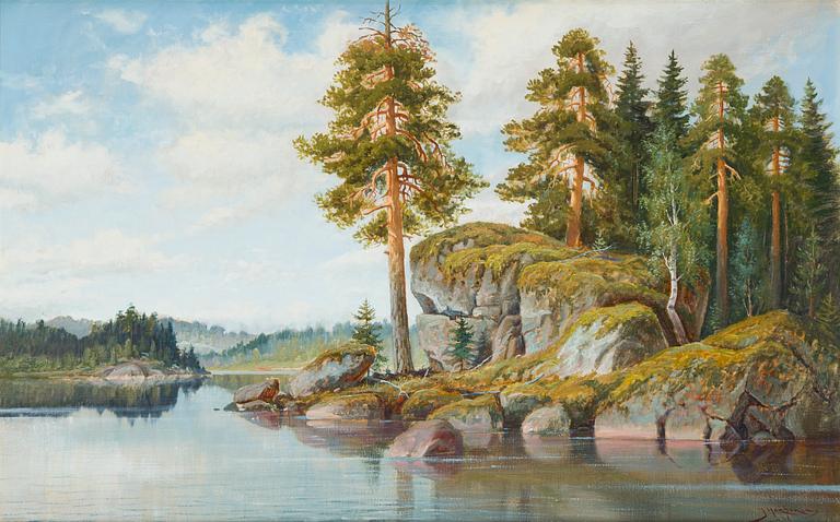 Juhani Honkanen, Lake view.