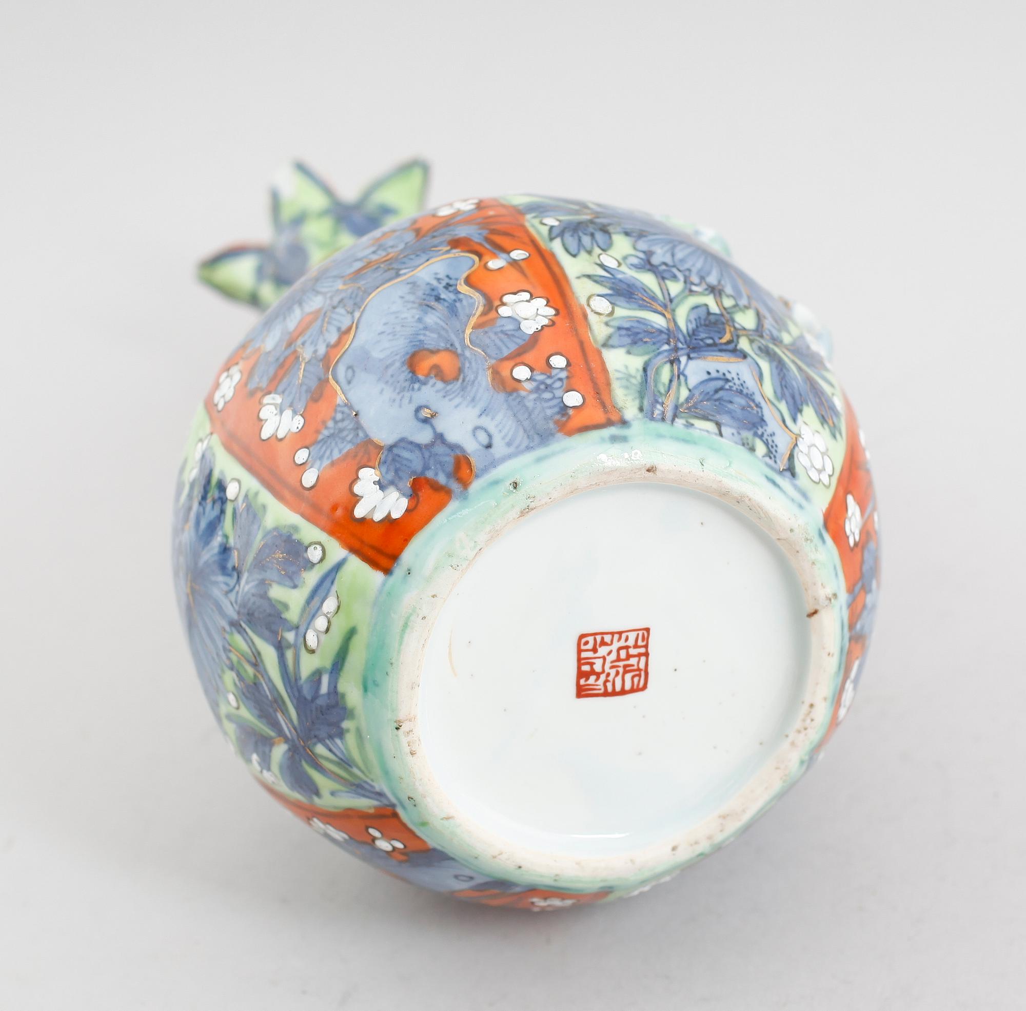 VINKANNA, porslin, Qing dynastin, Kangxi (1662-1722).