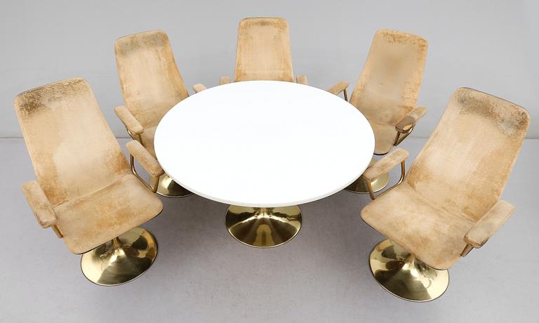 MATGRUPP, 6 delar, Johansson Design, 1900-talets andra hälft.