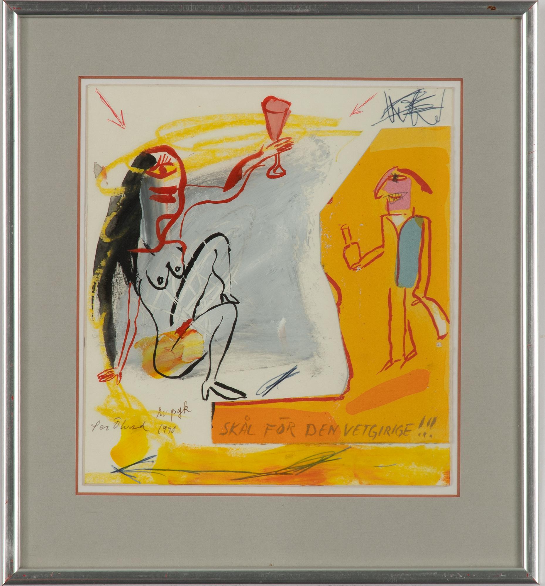 Madeleine Pyk & Per Ölund, "Pick-Nick", "Skål för den vetgirige", "Vernissage".