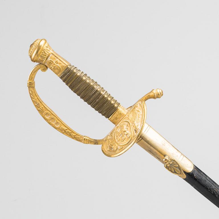 A smallsword.