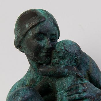 AUGUST KATTENTIDT, A bronze sculpture, signed A. Kattentidt.