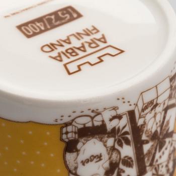 Moomin-mug, porcelain, 'Fazer Café', Moomin Characters, Arabia 2004, numbered 152/400.