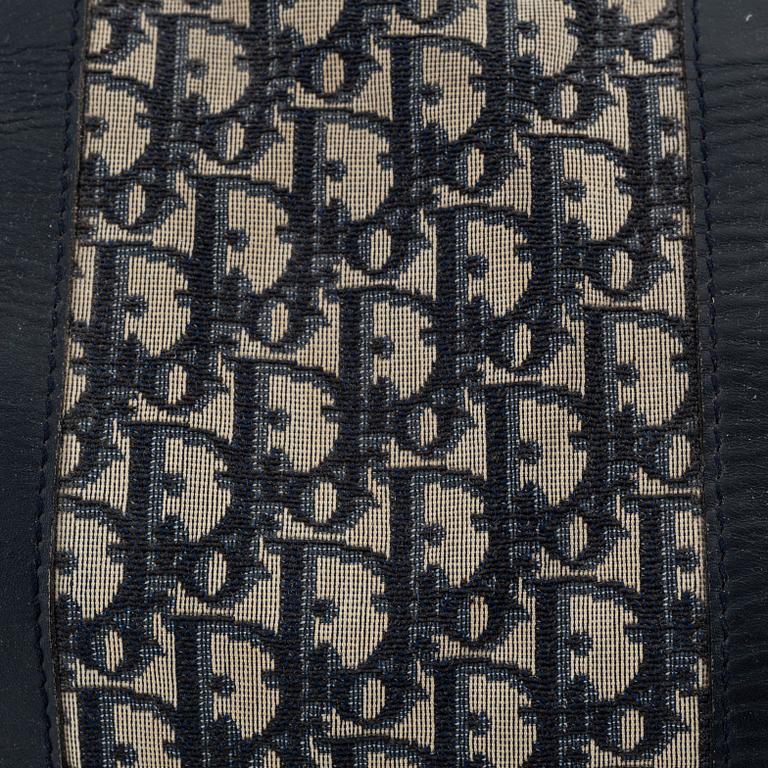 Christian Dior, a canvas 'Speedy' weekendbag and belt, size 85.