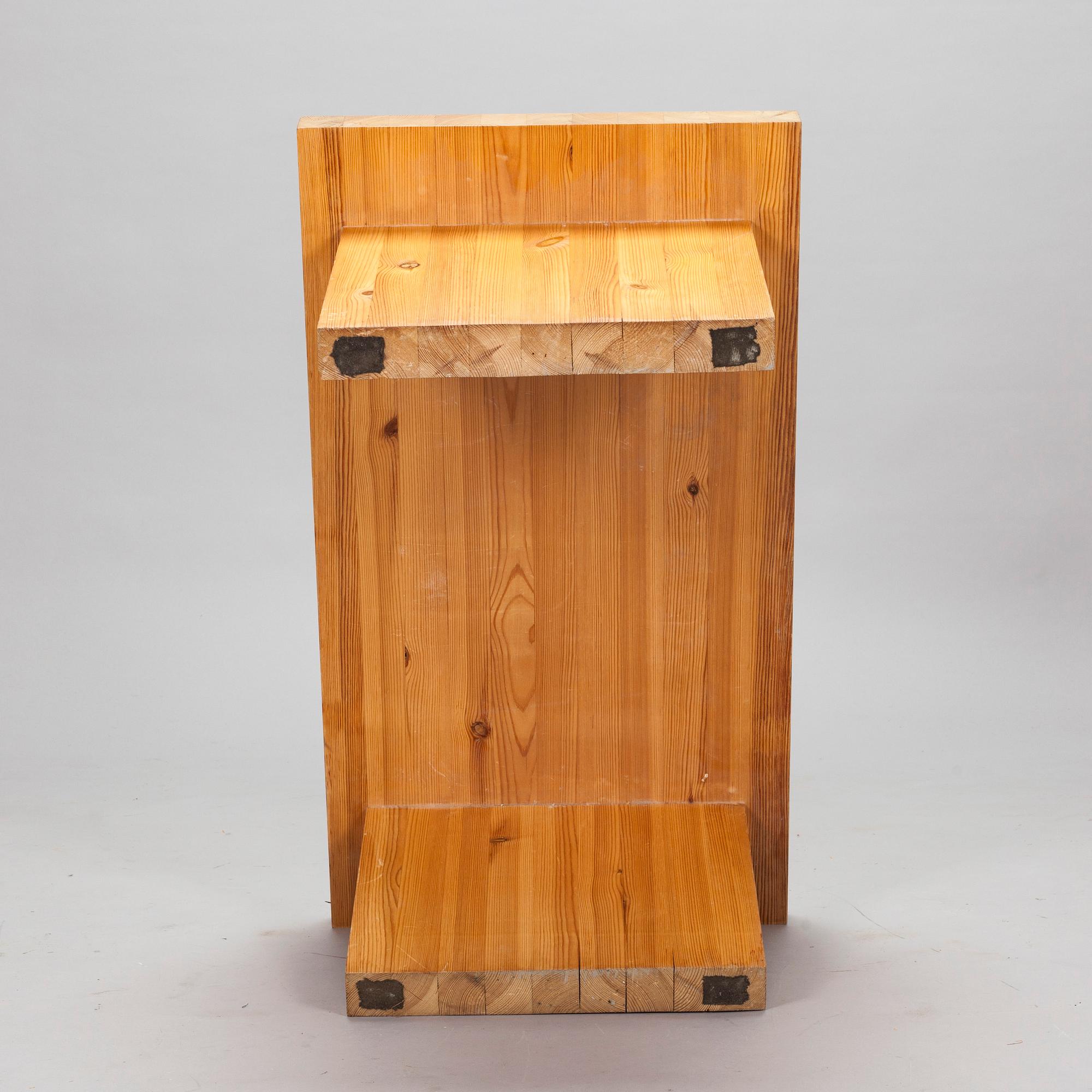 A pine bench / table top from second half of the 20th century.